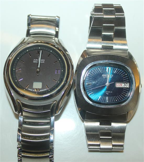 Seiko and Jungans watch